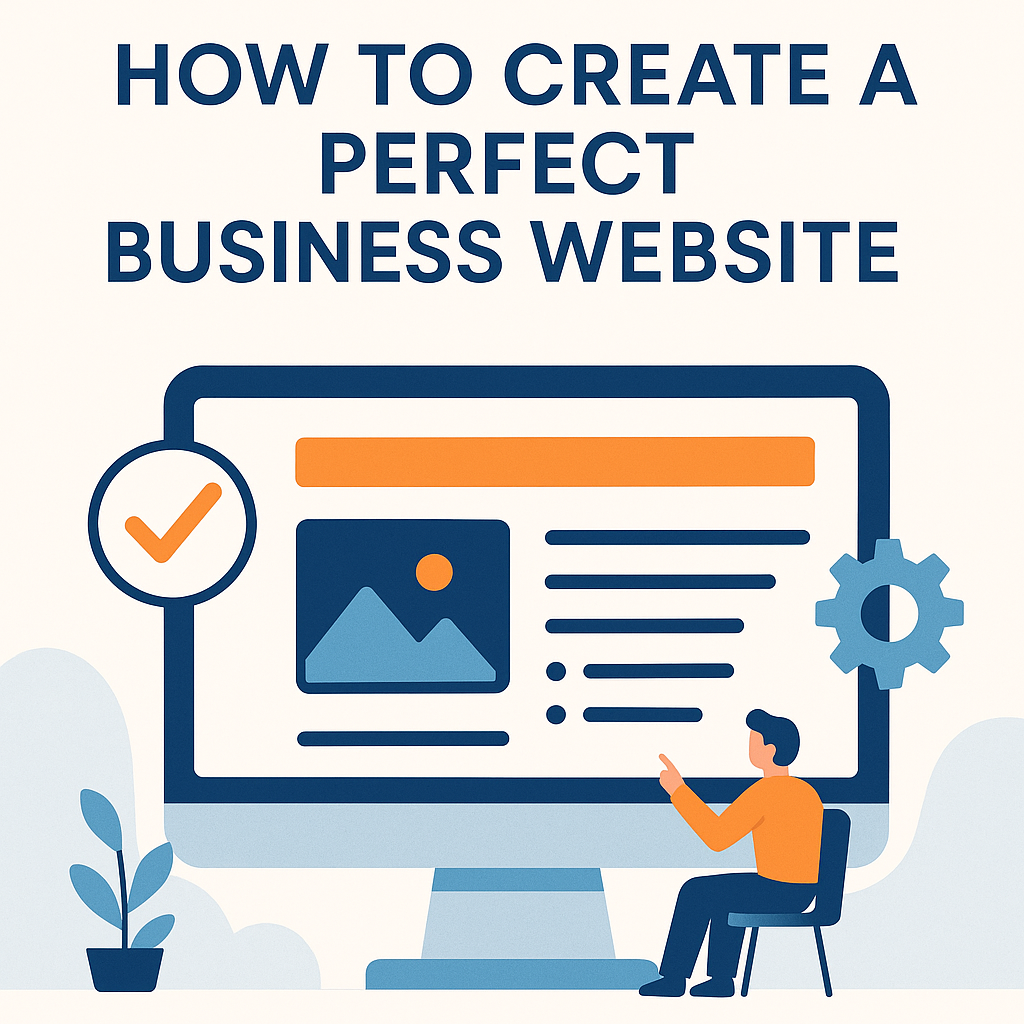 How to Create a Perfect Business Website: A Step-by-Step Guide for Entrepreneurs